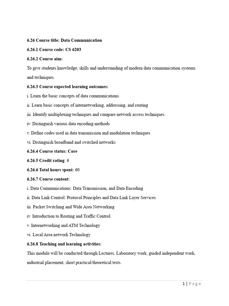 CS 6203 | PDF