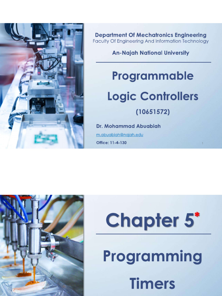 Chapter 5 - PLC | PDF