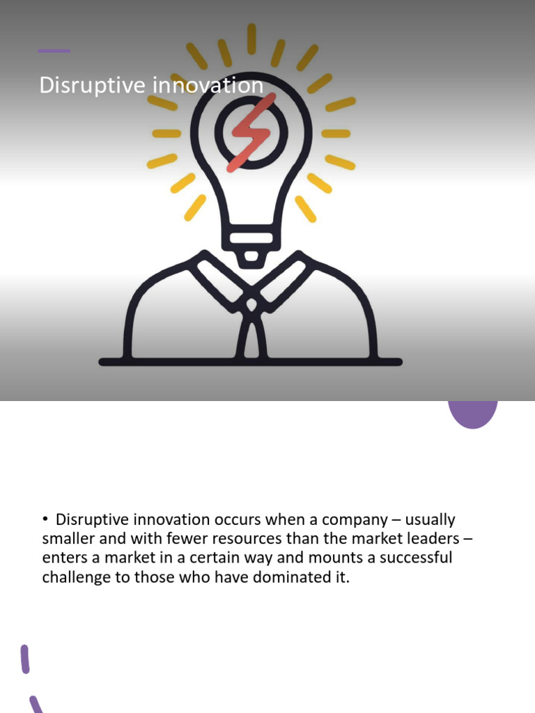 Session A - Disruptive Innovation | PDF | Disruptive Innovation ...