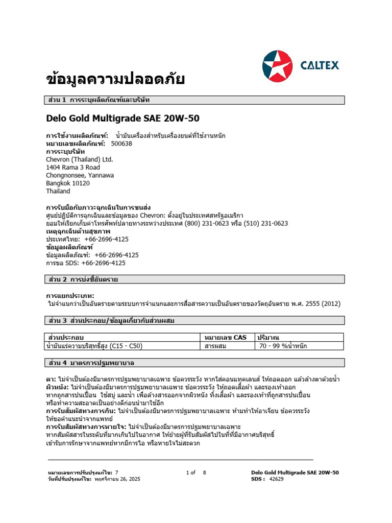 Sds Detail Page | PDF