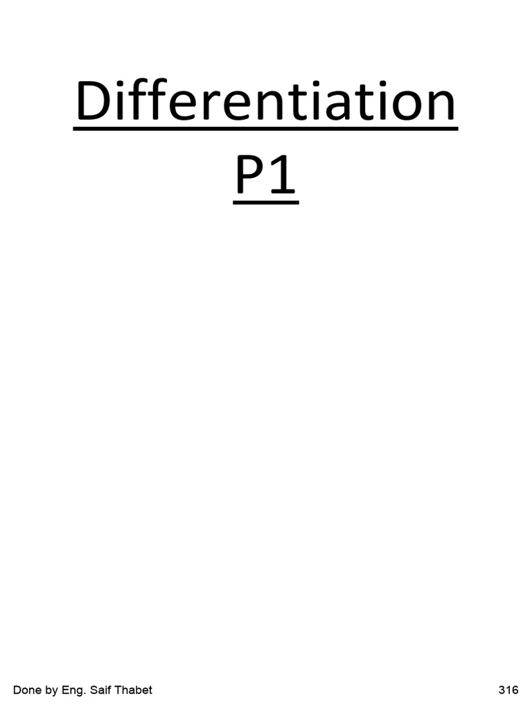 Differentiation P1 June 24 Maadi | PDF | Slope | Calculus