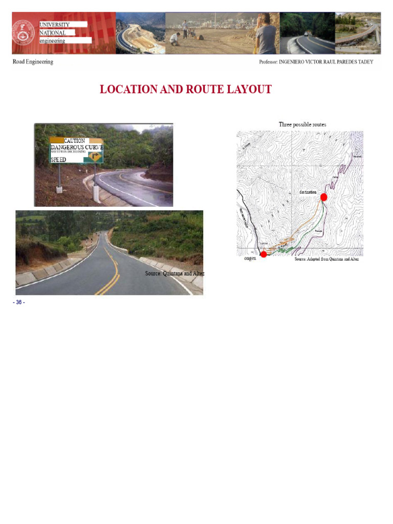 IC 02 Route Mapping - Evaluation | PDF | Slope | Road