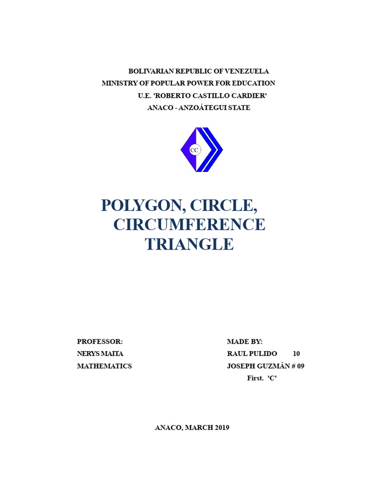 Geometry: Lines, Polygons, and Triangles | PDF | Triangle | Circle