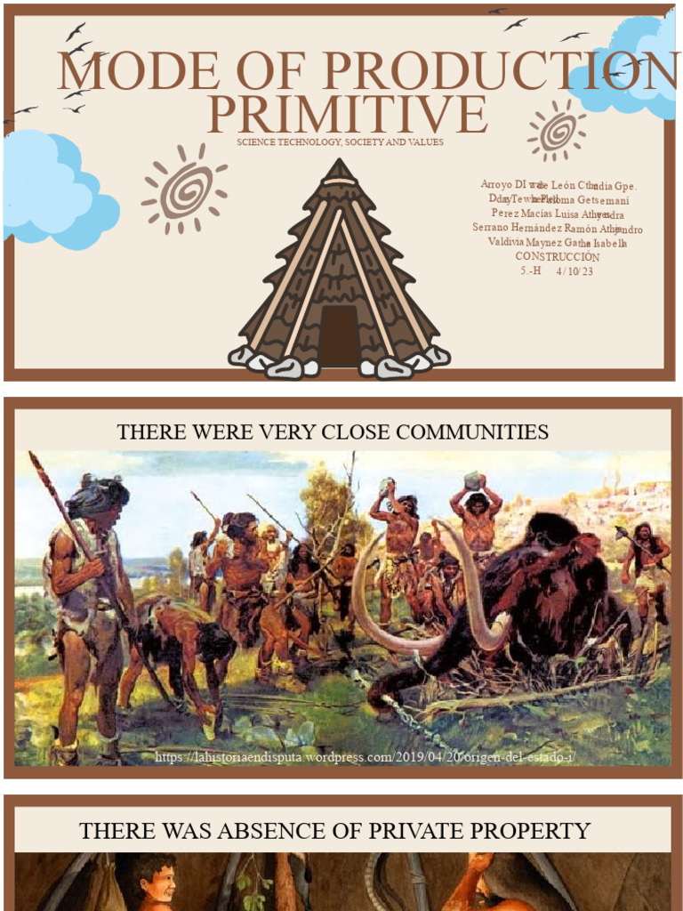 Primitive Mode of Production Overview | PDF | Society | Agriculture