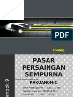 Pasar Persaingan Sempurna