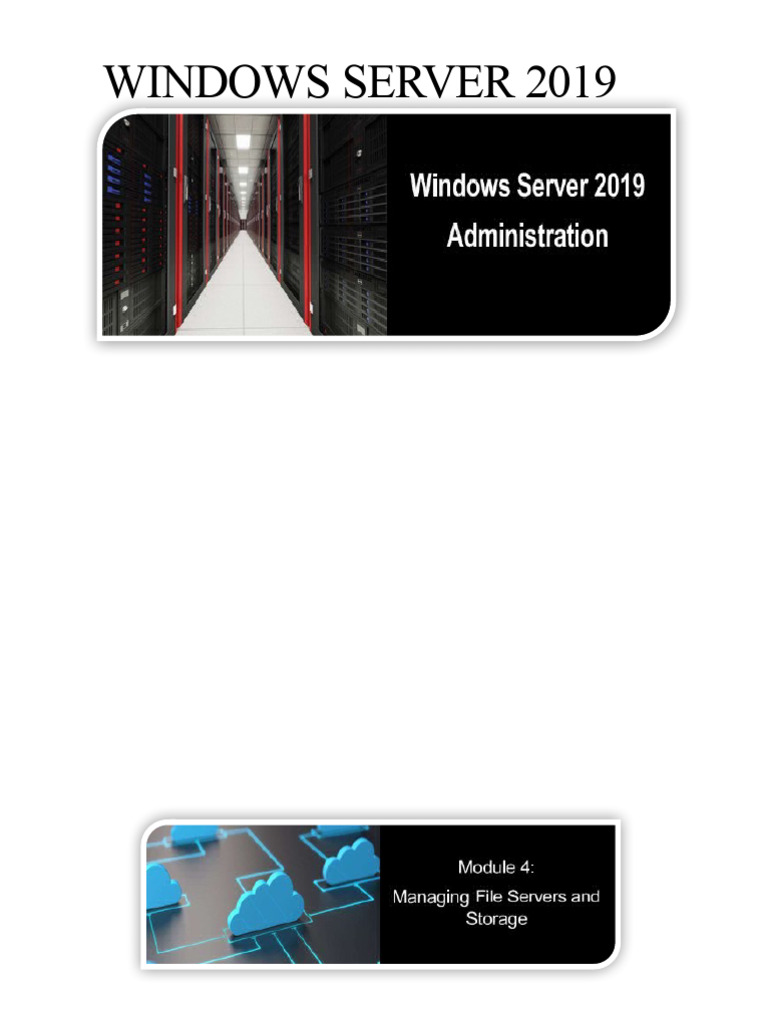 Pengelolaan File di Windows Server 2019 | PDF