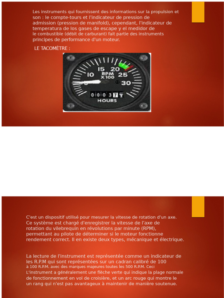 Instruments de mesure en aviation | PDF | Propulsion marine | Décollage