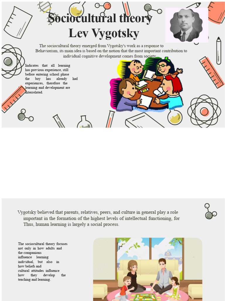 Vygotsky's Sociocultural Theory Explained | PDF | Cognition | Cognitive ...