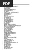 SCAC Codes for Major Carriers | PDF | United Parcel Service | Cargo