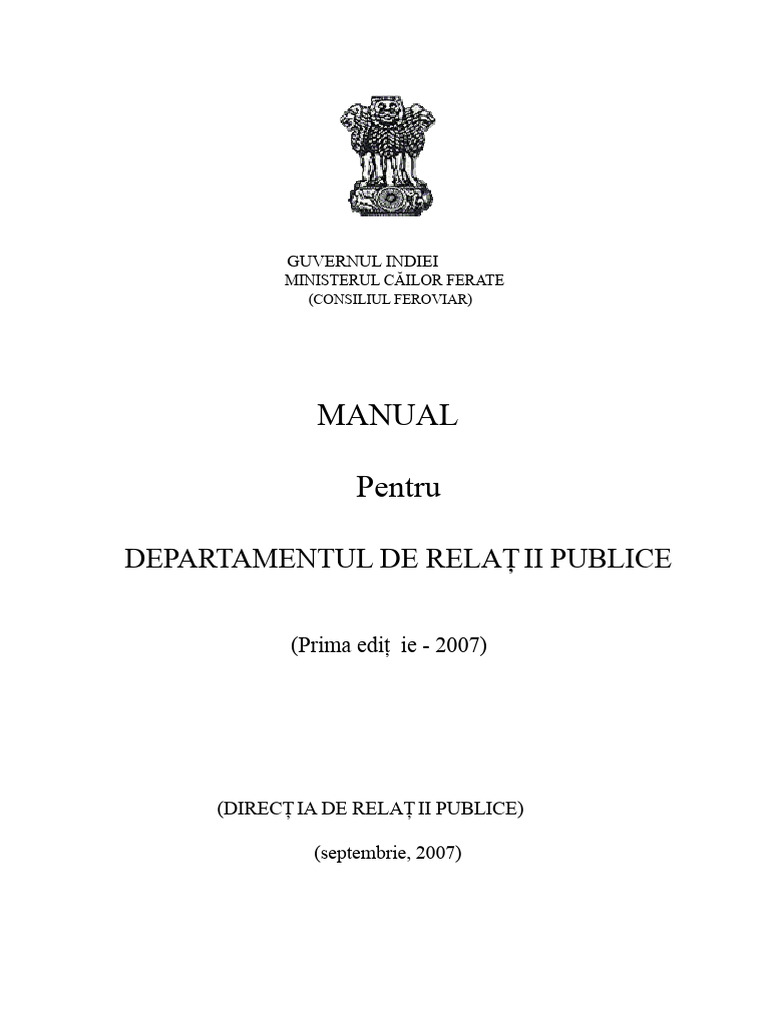 PR Manual | PDF