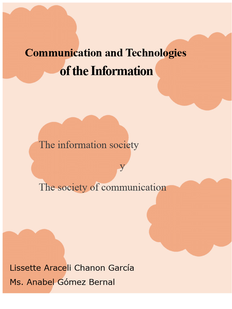 The Information Society and The Knowledge Society | PDF | Information ...