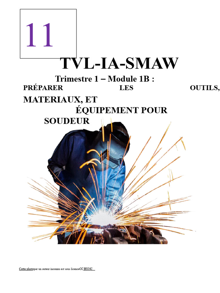 Outils et Équipement de Soudage SMAW | PDF | Métallurgie | Outils
