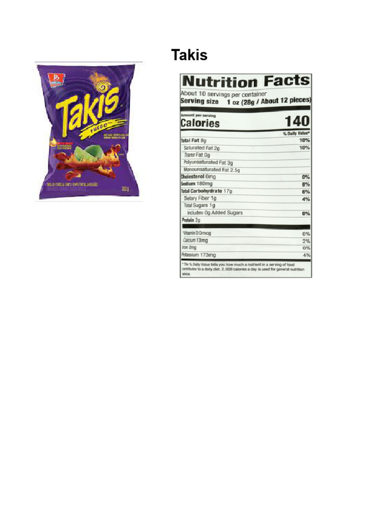 Takis | PDF