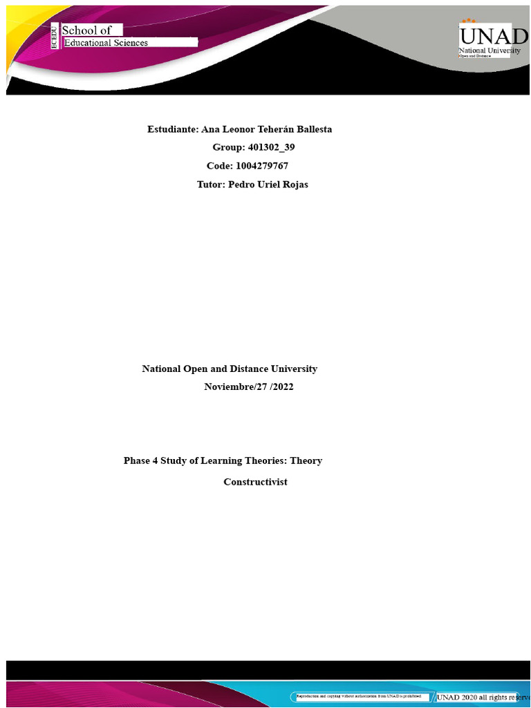 Constructivist Learning Theories Overview | PDF | Constructivism ...