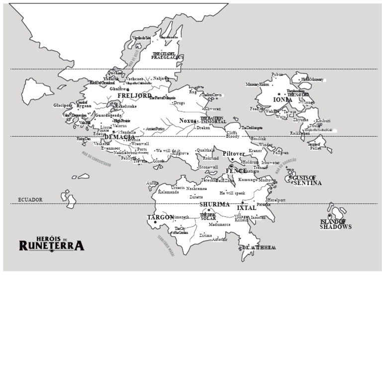 Runeterra Heroes - Total Map | PDF