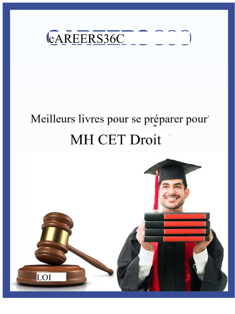 Meilleurs Livres Pour Se Préparer Au MH CET Droit | PDF