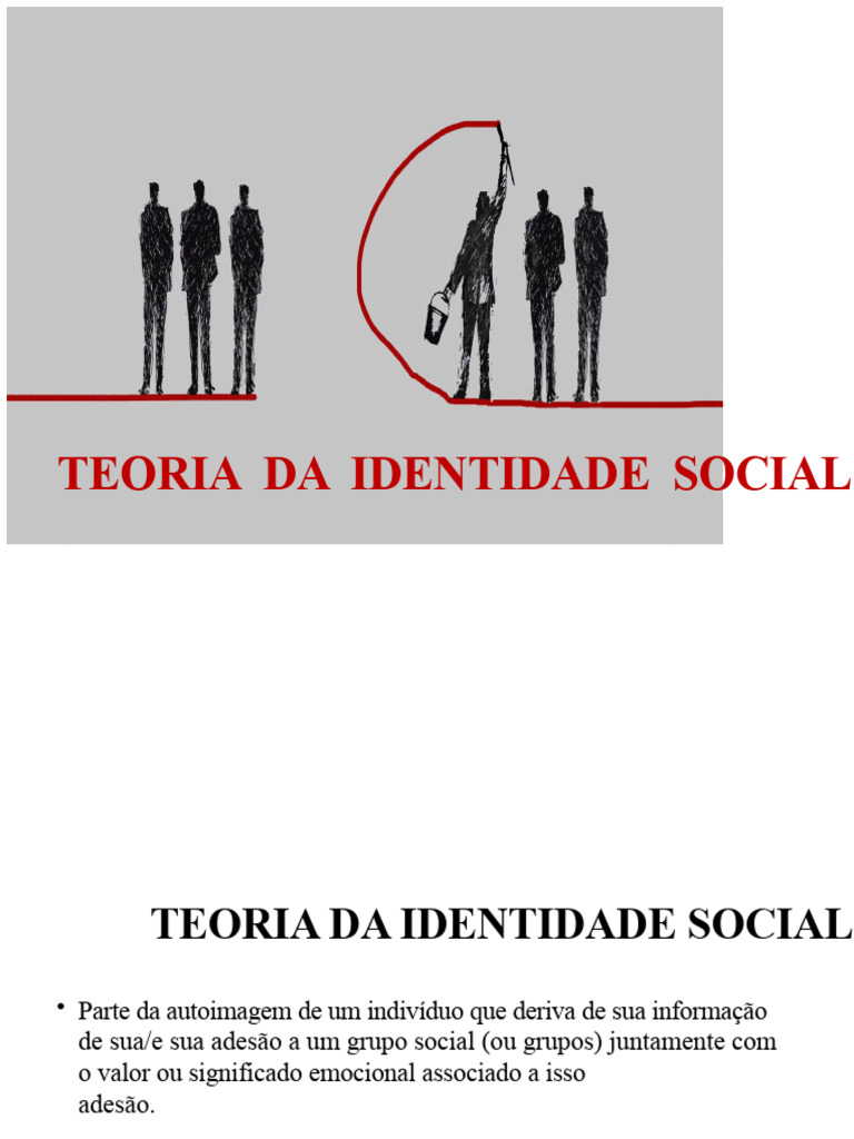 Teoria da Identidade Social: Fundamentos e Impactos | PDF | Liderança ...
