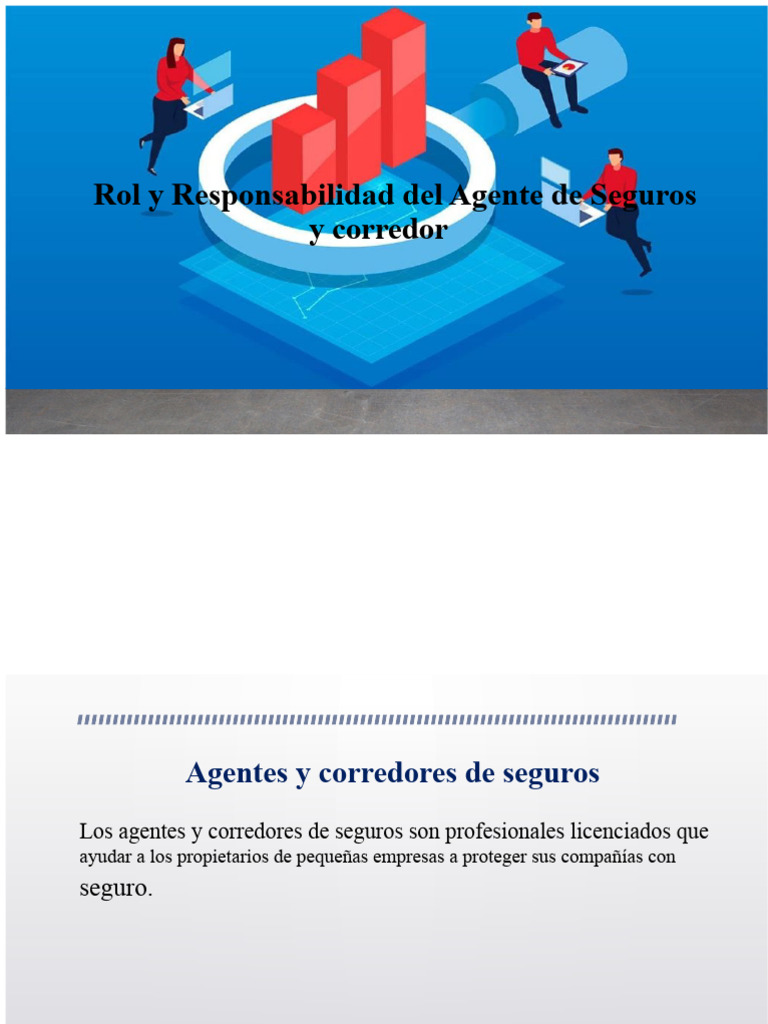 Agentes y Corredores de Seguros: Roles y Funciones | PDF | Seguro ...