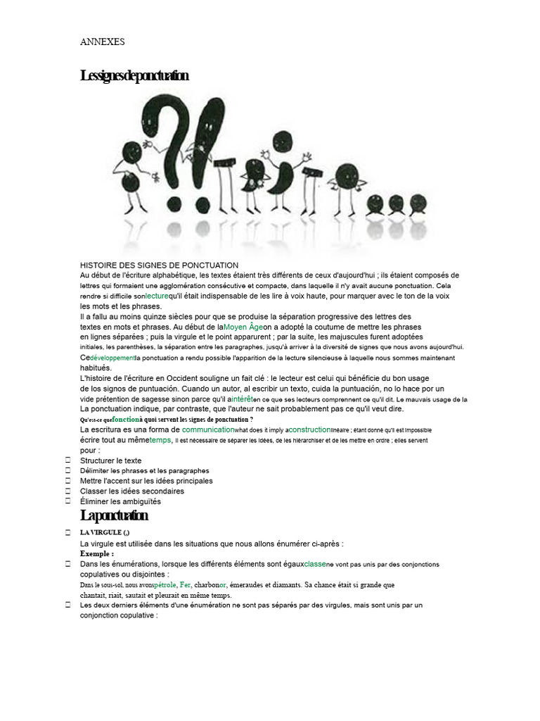 Histoire et usage des signes de ponctuation | PDF | Guillemet | Phrase