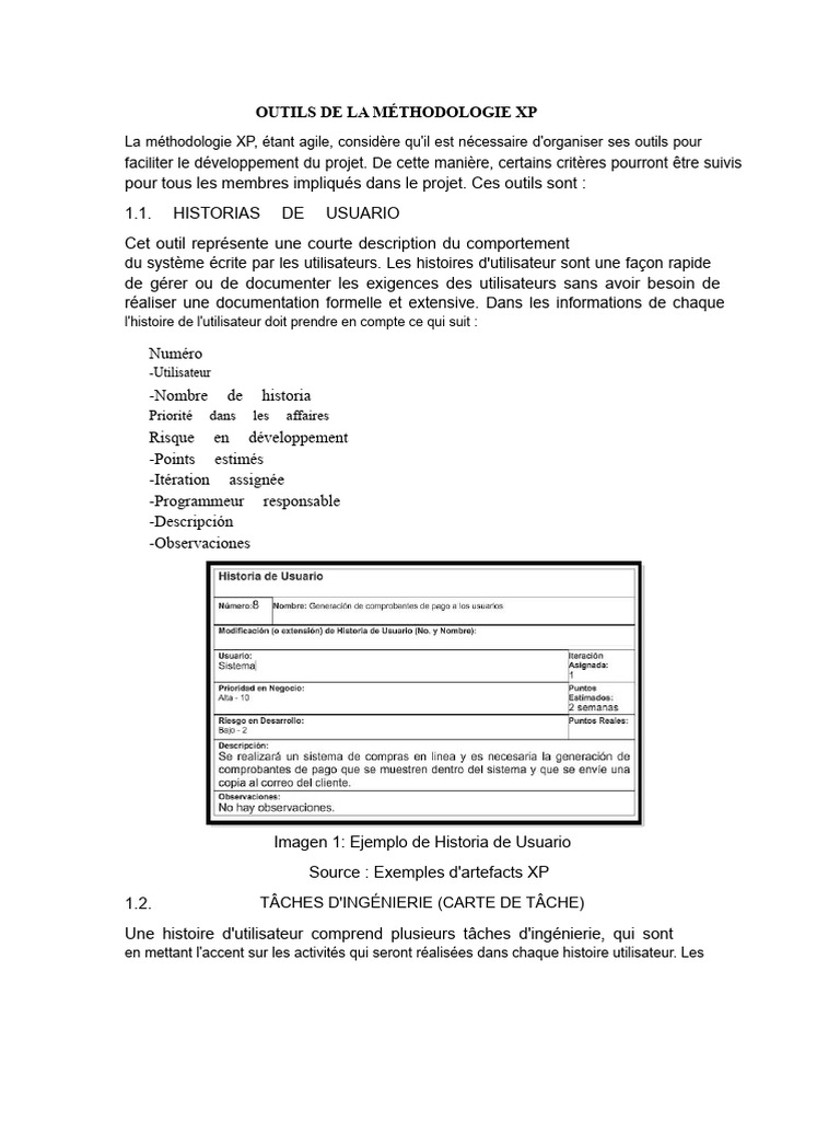 Outils clés de la méthodologie XP | PDF | Informatique | Ingénierie des ...
