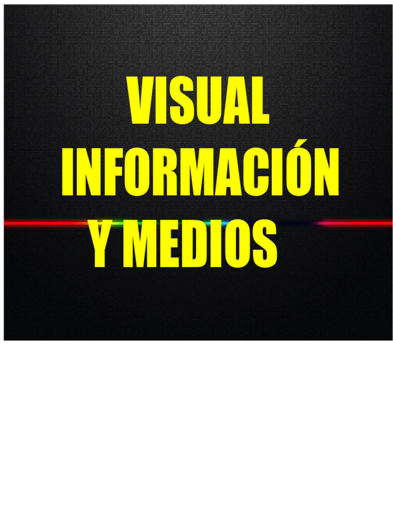 Medios Visuales en Educación y Diseño | PDF | Diseño gráfico | Diseño