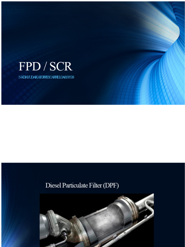 Understanding DPF and SCR Systems | PDF