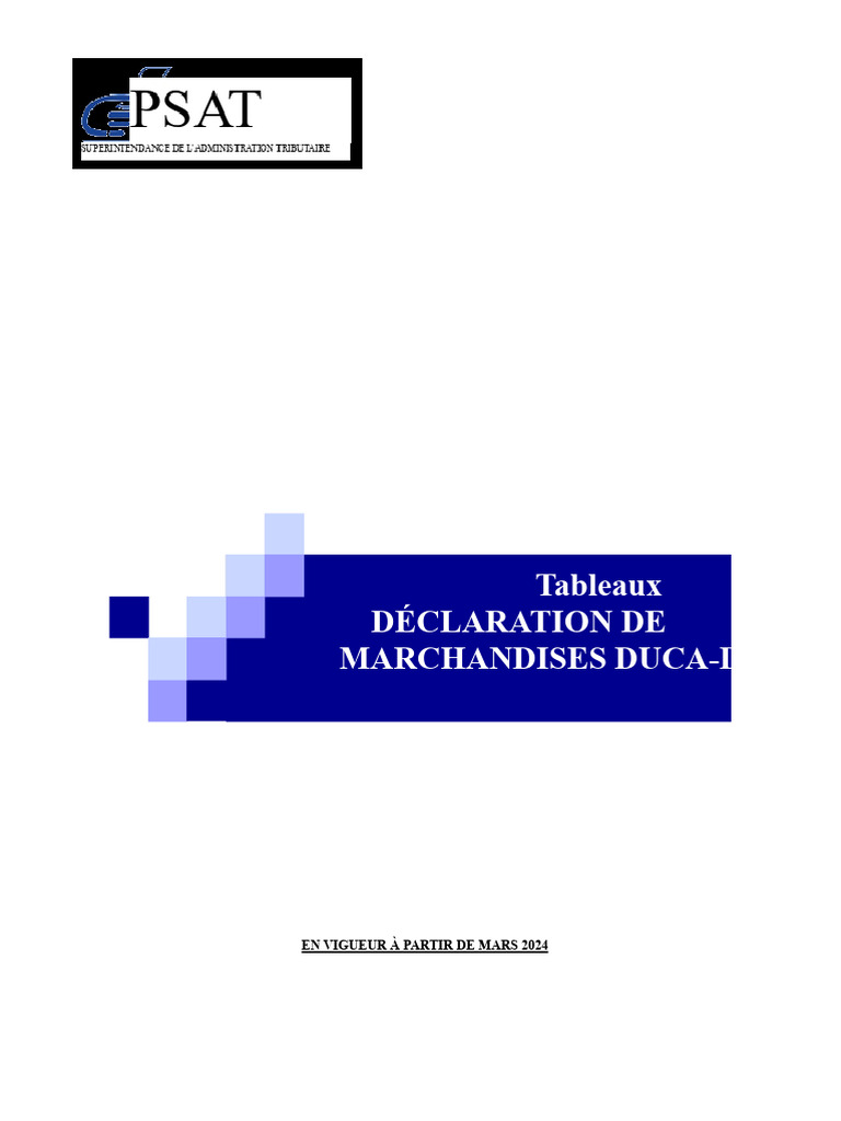 Oiseaubleu Déclaration de Marchandises 2024 | PDF | Amérique centrale | Transport