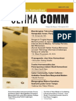Jurnal Komunikasi ULTIMA COM Vol II/2 Des 2010