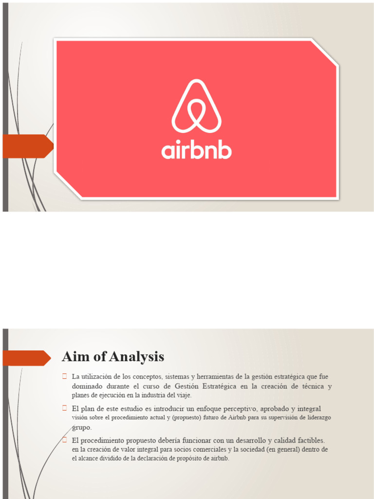 Estrategias de Crecimiento y Valor de Airbnb | PDF | Airbnb | Gestión ...