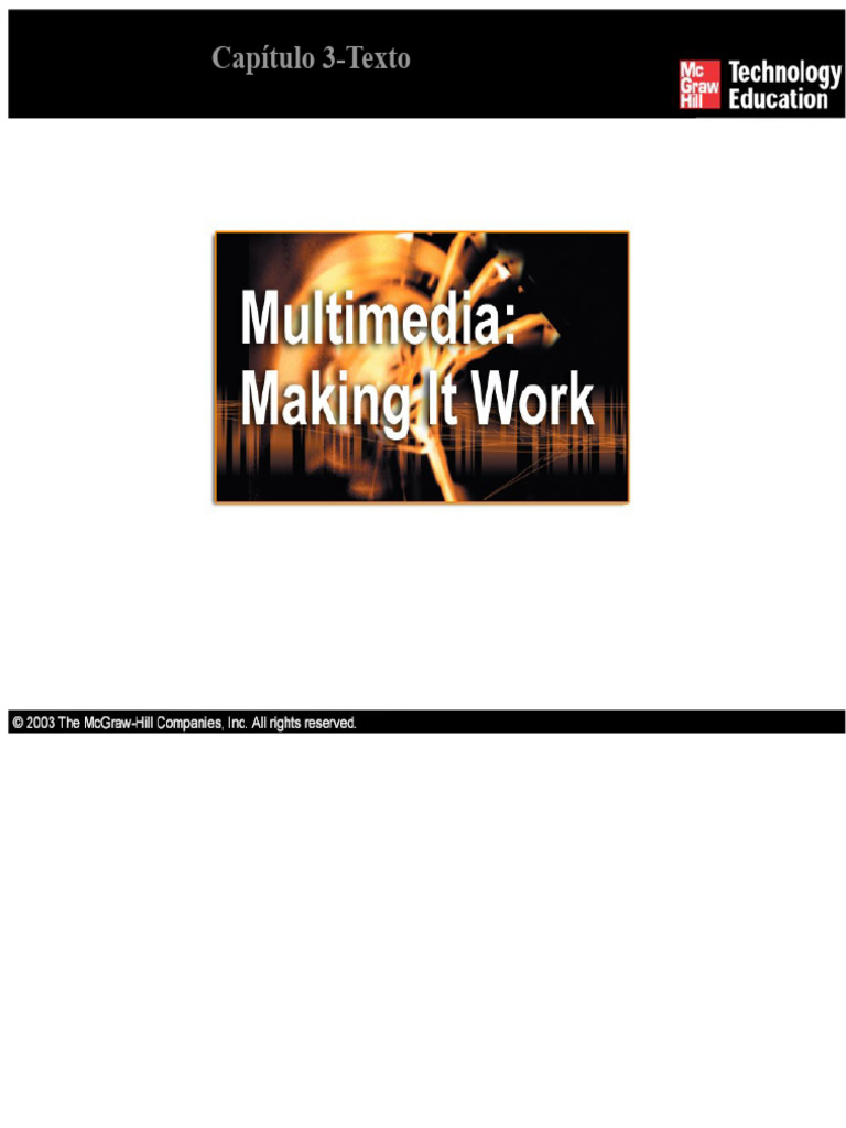 Importancia del Texto en Multimedia | PDF | Hipervínculo | Multimedia