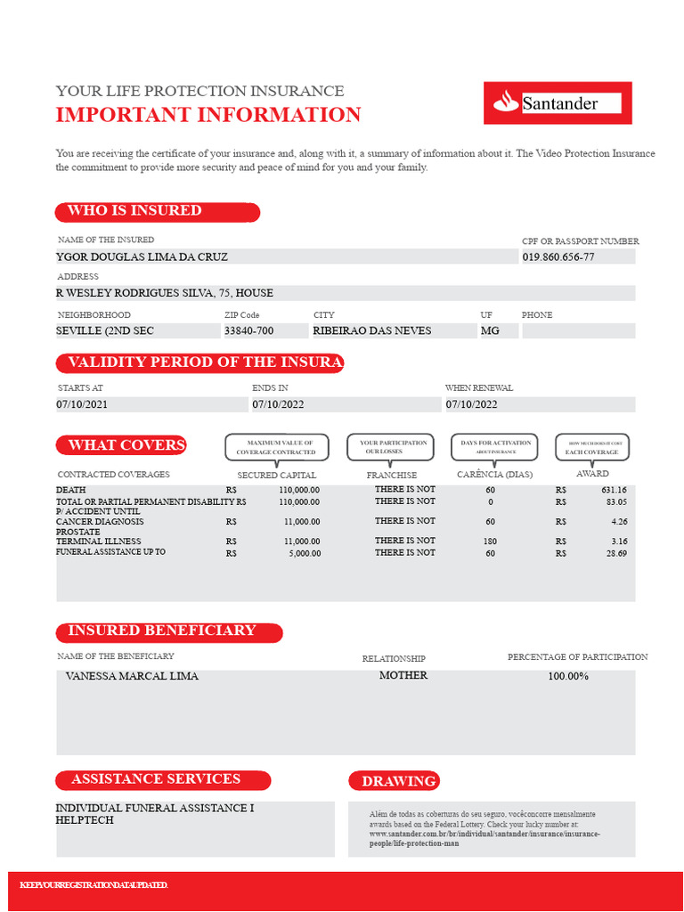 Second copy of insurance policy | PDF | Insurance | Life Insurance