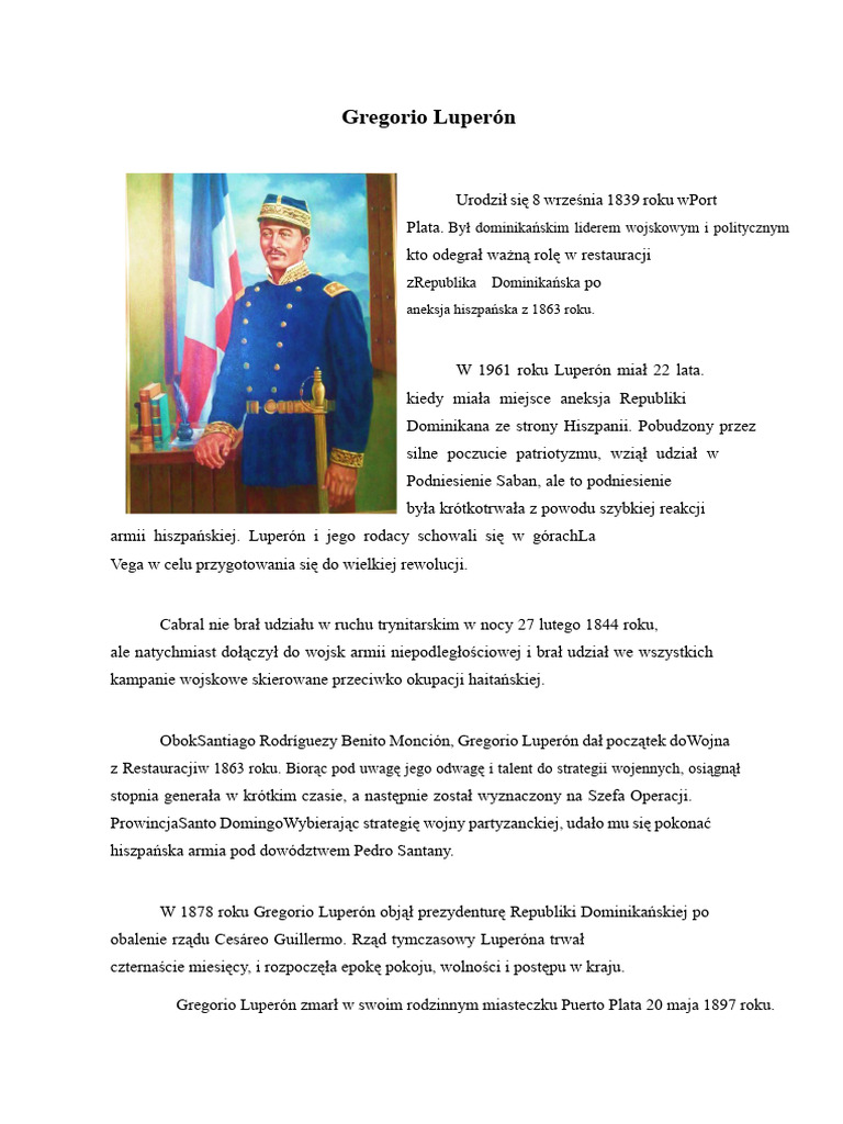 Gregorio Luperon | PDF