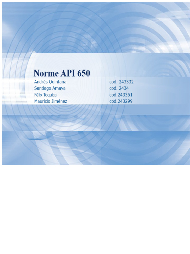 Norme API 650 pour réservoirs pétroliers | PDF | Soudage | Construction