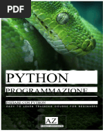 PYTHON - La Guida Completa Con Esempi Di Codice Ed Esercizi Per ...