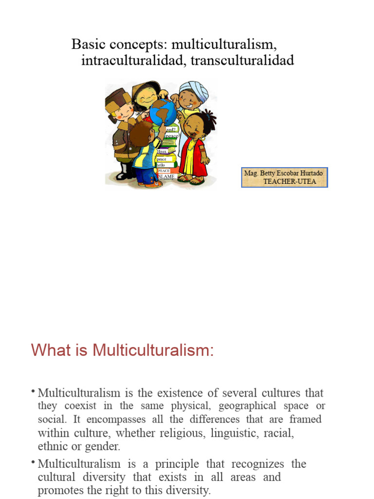 Understanding Multiculturalism Concepts | PDF | Multiculturalism ...
