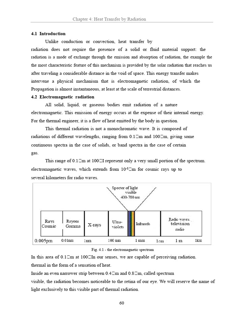 Heat Transfer: Radiation Explained | PDF | Electromagnetic Radiation ...