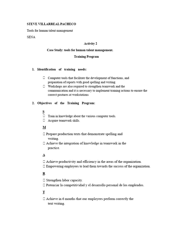 CASE STUDY ACT 2 | PDF | Communication