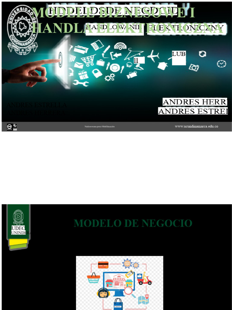 Prezentacja Modeli I Biznesów Elektronicznych | PDF