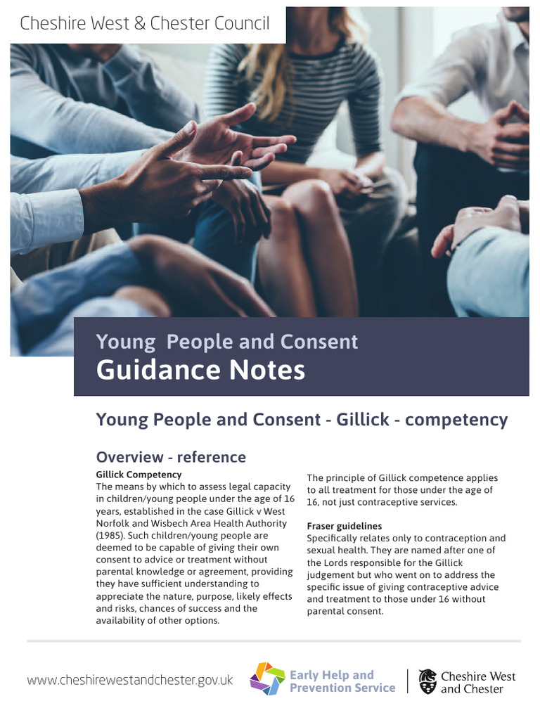 Understanding Gillick Competency and Consent | PDF | Family | Human ...