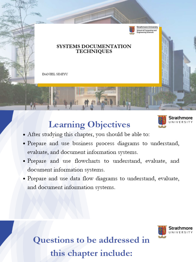 Documentation Techniques for Information Systems | PDF | Business ...