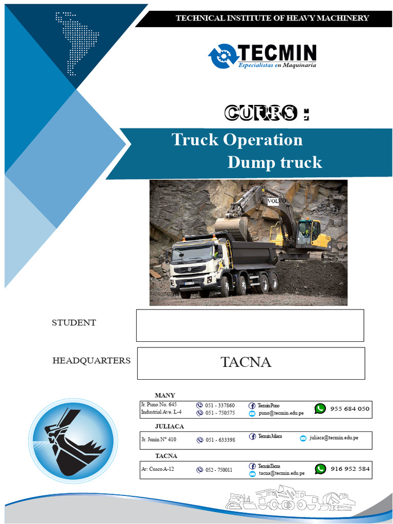 Dump Truck Operation and Types Guide | PDF | Clutch | Internal ...