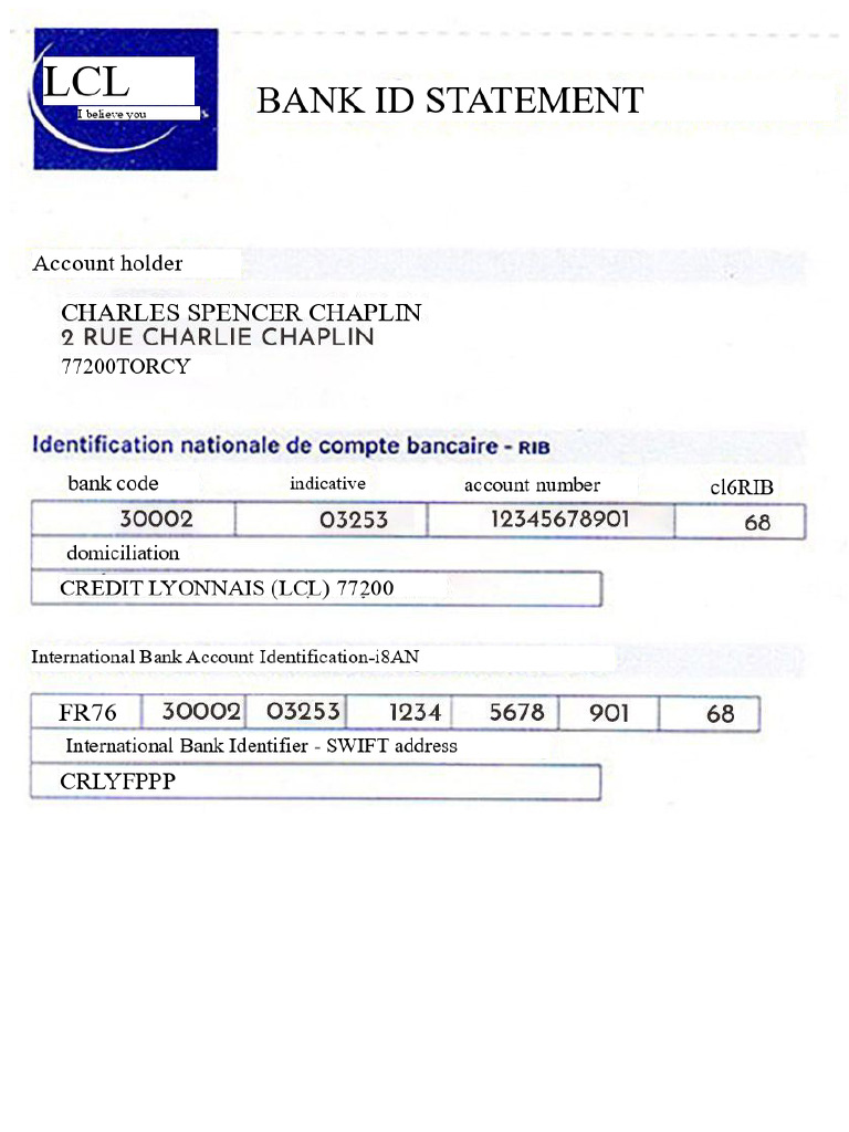 RIB LCL-Charlie Chaplin - Zeendoc | PDF