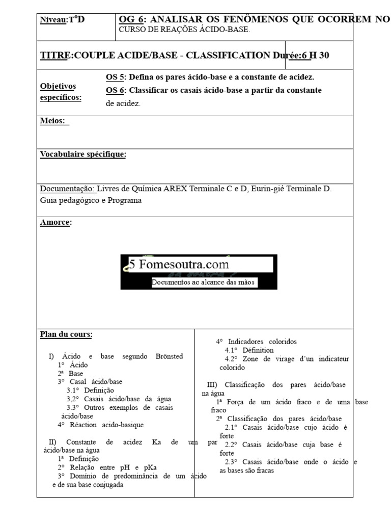 6129e58c389fe Coplac Acido Base Classificacao Quimica Terminal | PDF ...