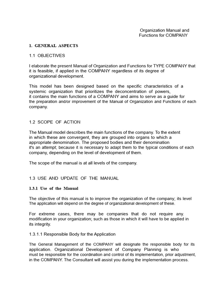 Functions Manual For Companies | PDF | Accounting | Internal Audit