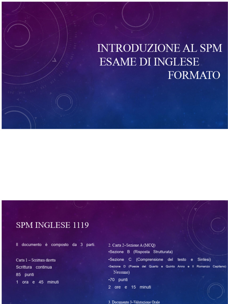 Introduzione SPM Bi | PDF
