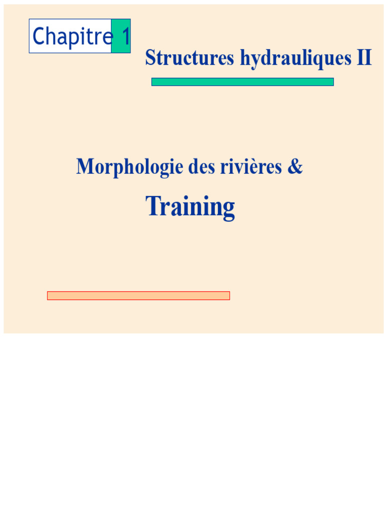 Morphologie et classification des rivières | PDF | Ruisseau | Canal