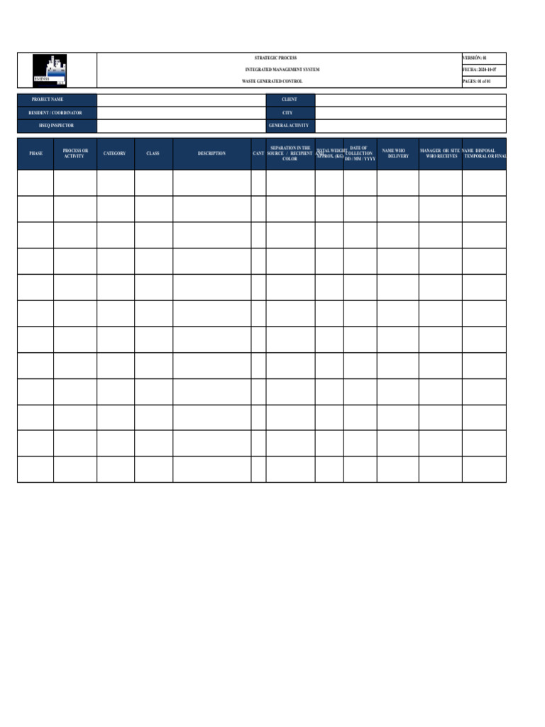 Waste Management Control Guide | PDF | Waste | Hazardous Waste