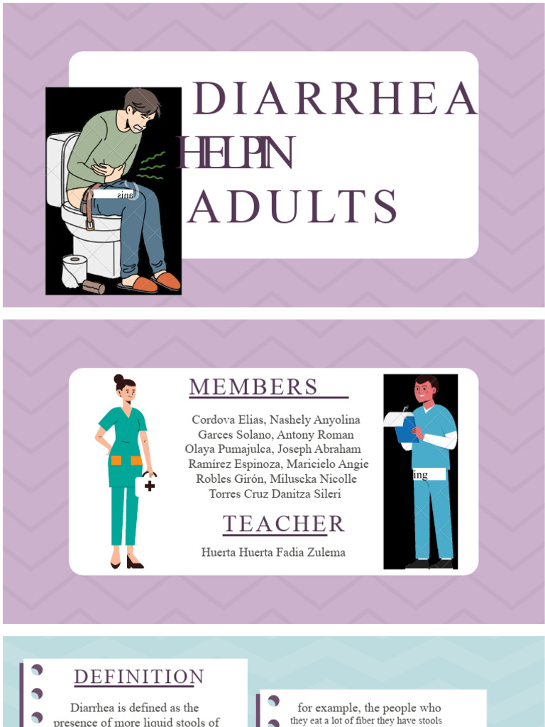 Acute Diarrhea in Adults | PDF | Diarrhea | Dehydration