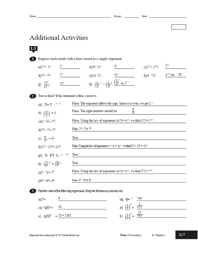 Corrected active exponential notation | PDF | Exponentiation ...