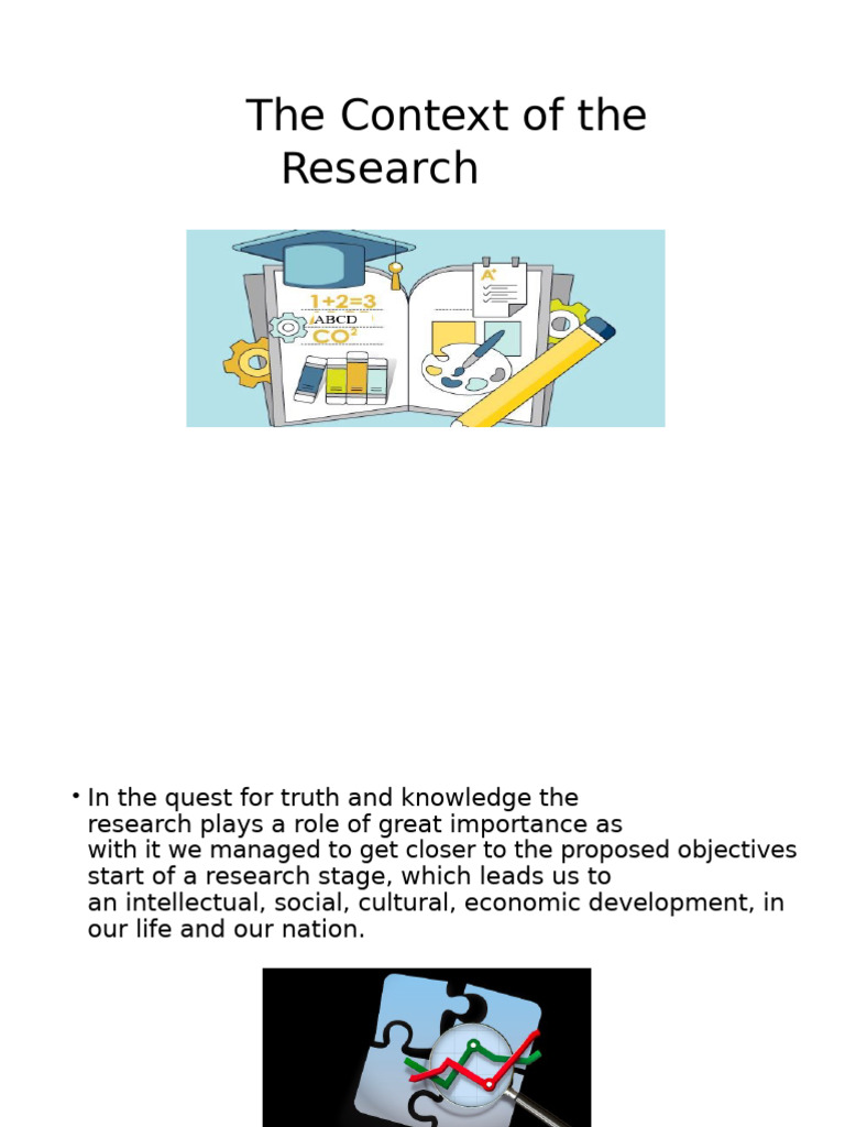 Understanding Research Context in Education | PDF